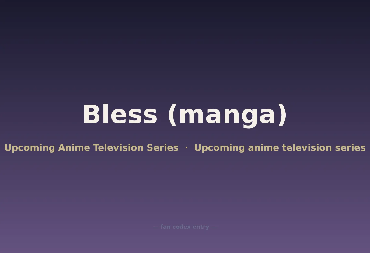Bless (manga)